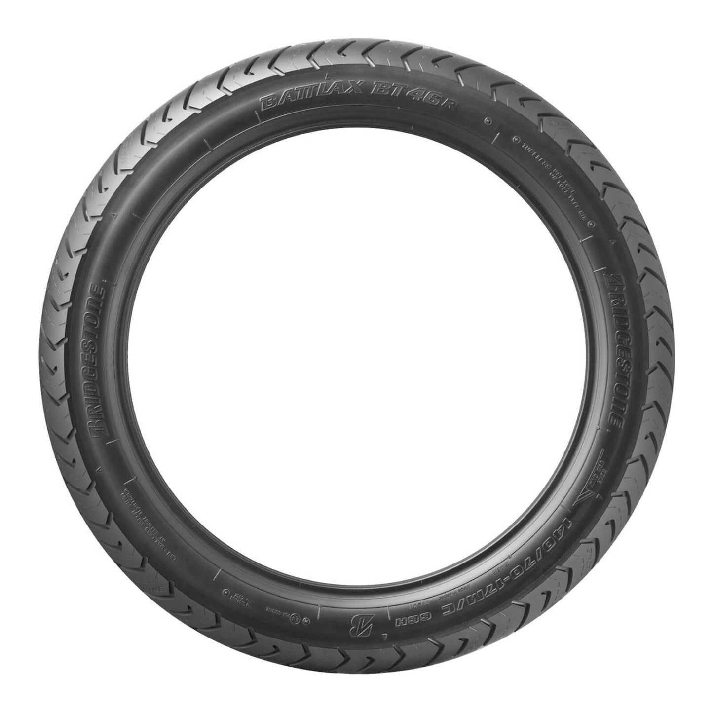 Bridgestone BT46 120/90-18 Rear Tubeless Touring Tyre (65V)