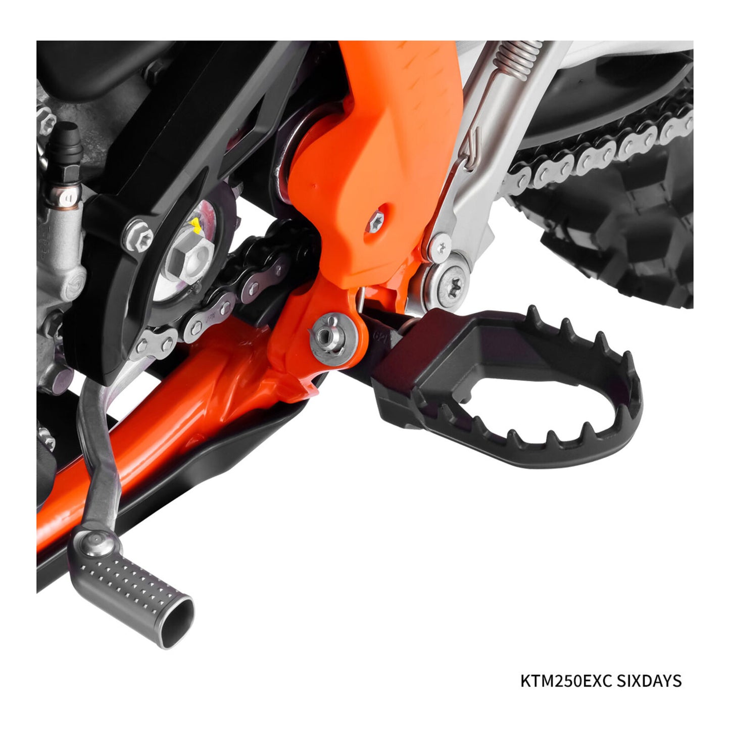 Zeta Max Foot Pegs KTM โ Black