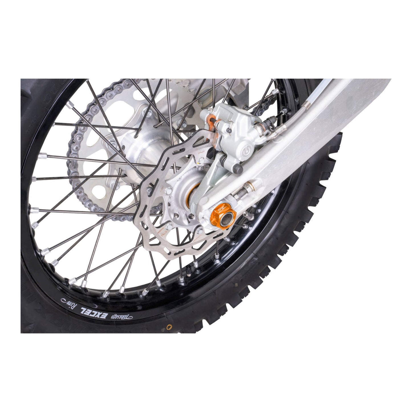 Zeta Axle Nut M25X32-P1.5 H18 - Orange