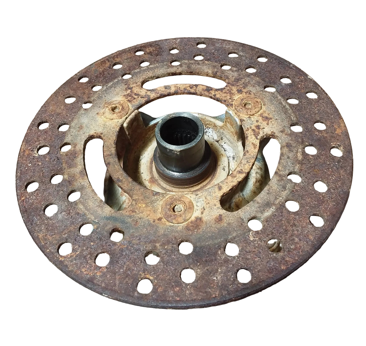 Kawasaki KLF300C Front Hub & Disc