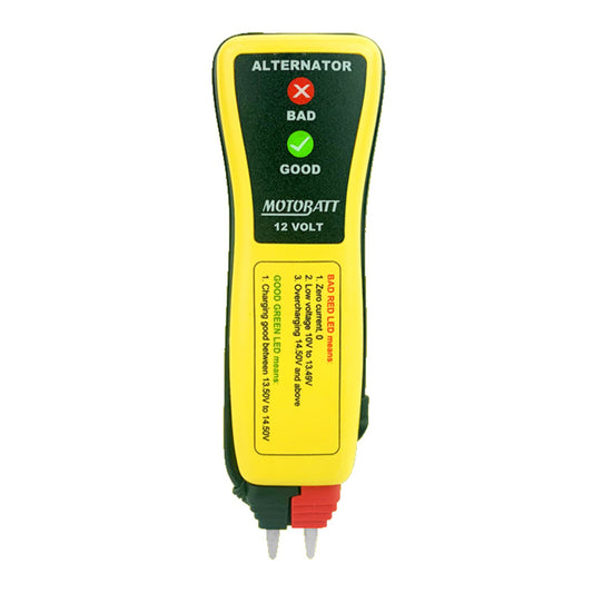 Motobatt Tester 12V Voltmeter Pocket