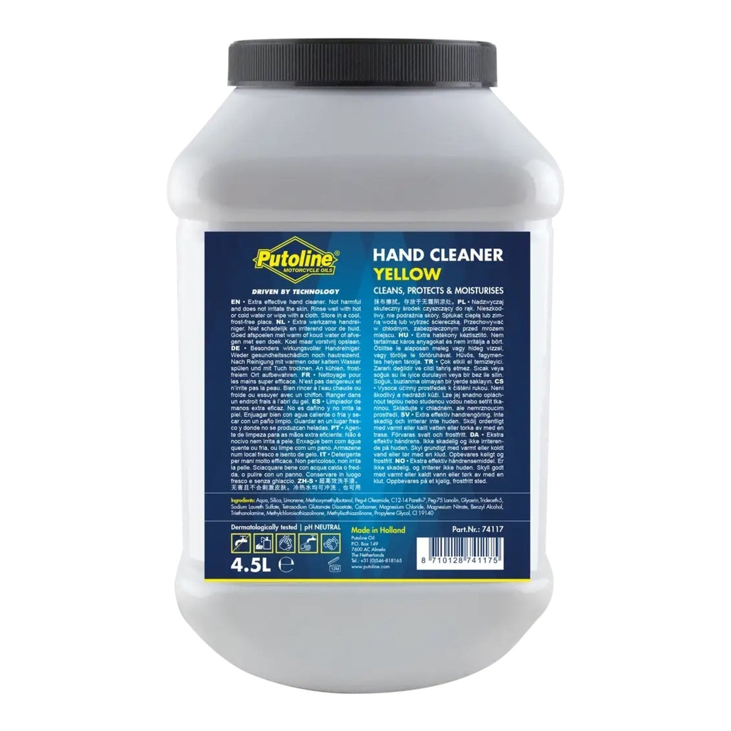 Putoline Hand Cleaner Yellow - 4.5L