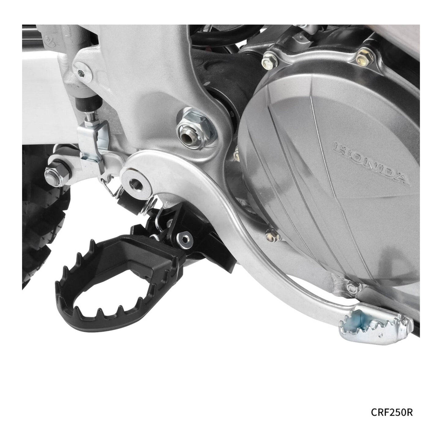 Zeta Max Foot Pegs CRF250R โ Black