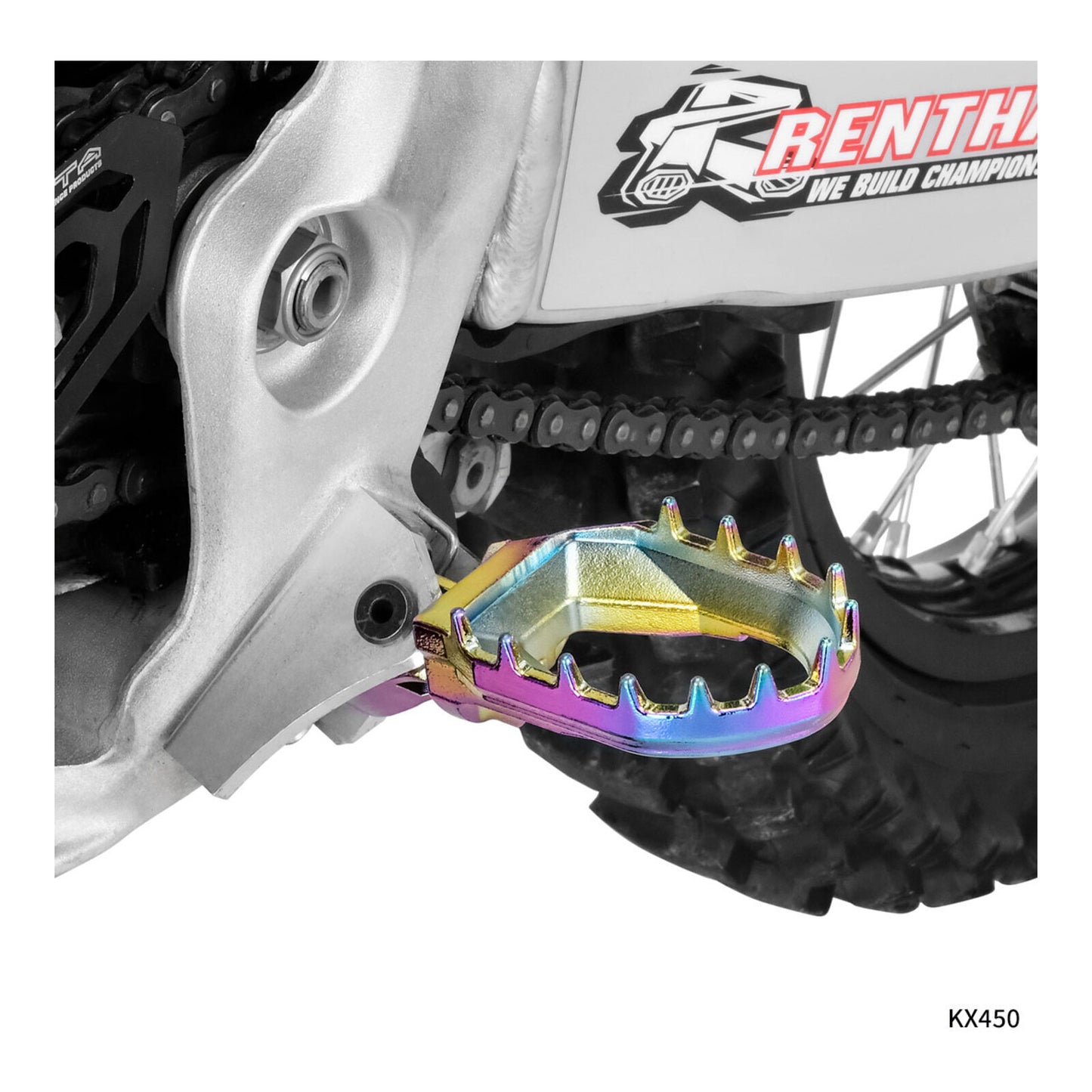 Zeta Max Foot Pegs KX โ Oilslick