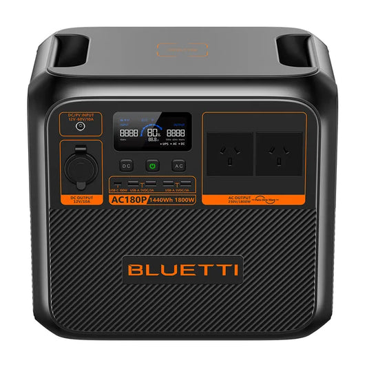 Bluetti AC180P Home & Portable Power Station (1800W/1440WH) (2700W SURGE)