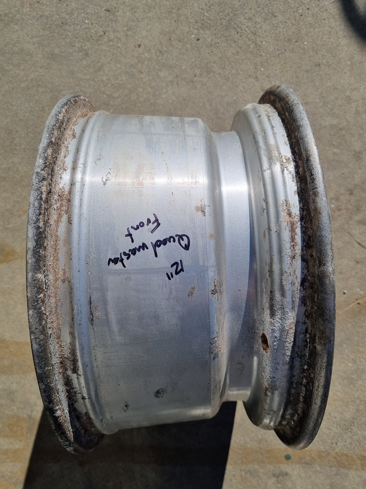 Suzuki Quadmaster 12" Front Alloy Rim