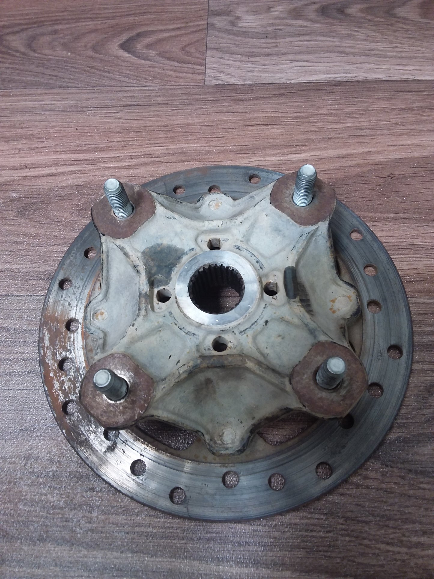 2022 Can Am Outlander 650 front hub and rotor