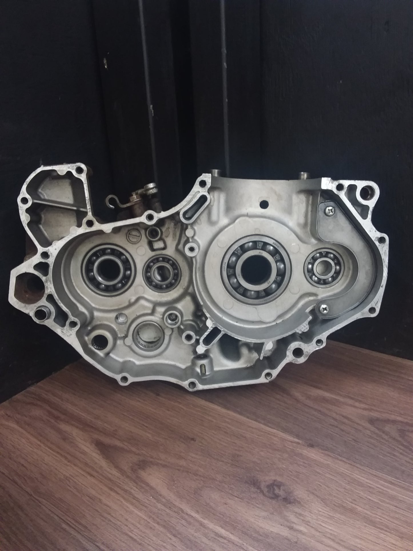2007 Suzuki DRZ400E Left Crank Case