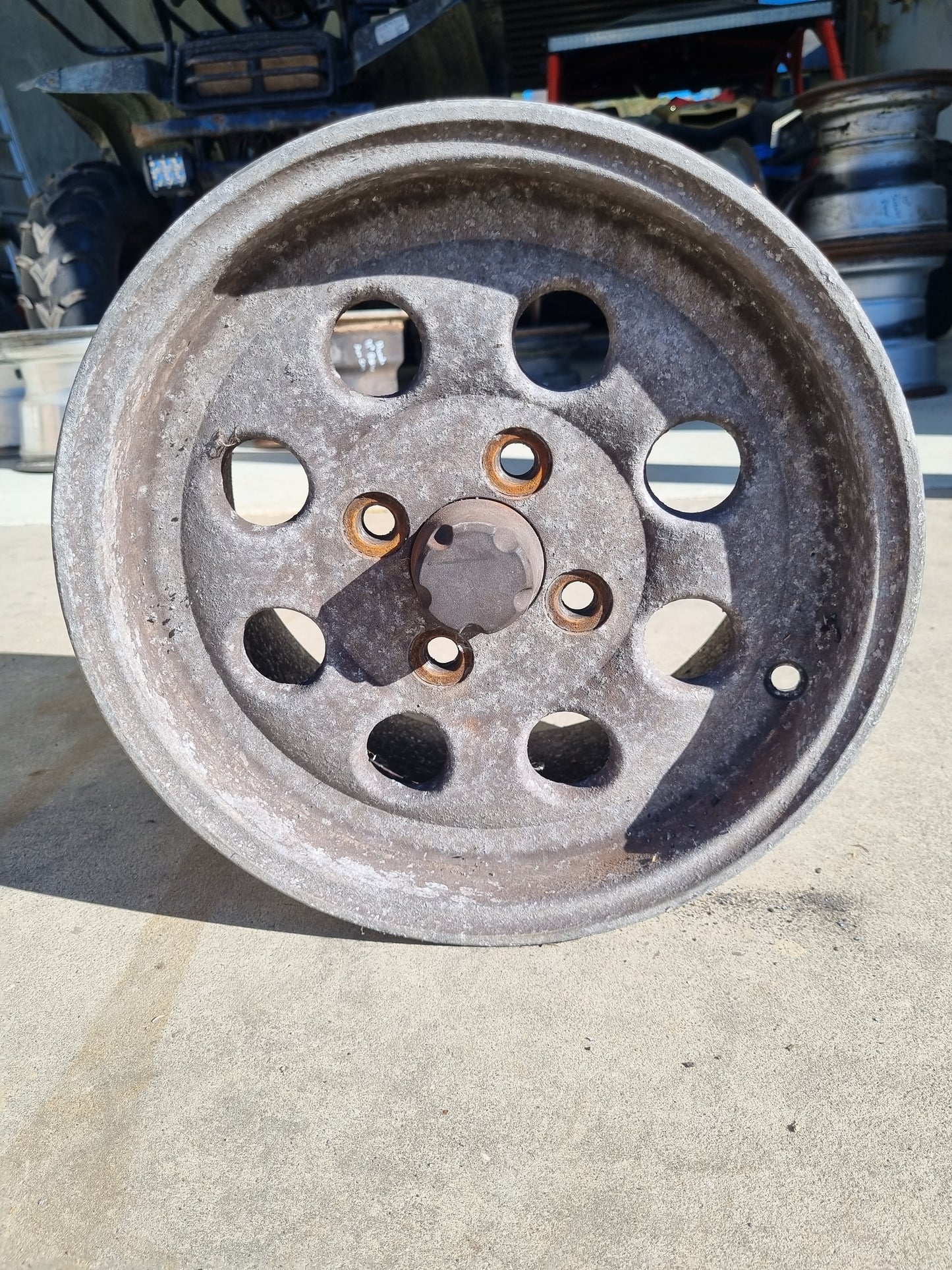 Suzuki Quadmaster 12" Front Alloy Rim