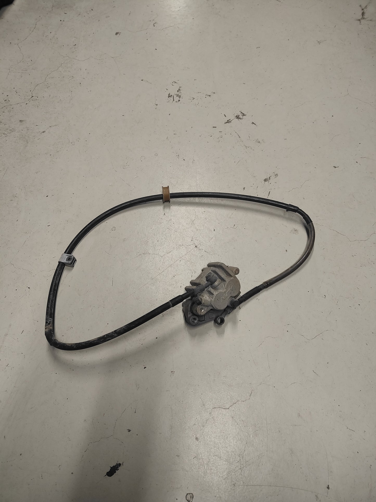 2007 Suzuki DRZ400E Front Brake Caliper and Brake Hose