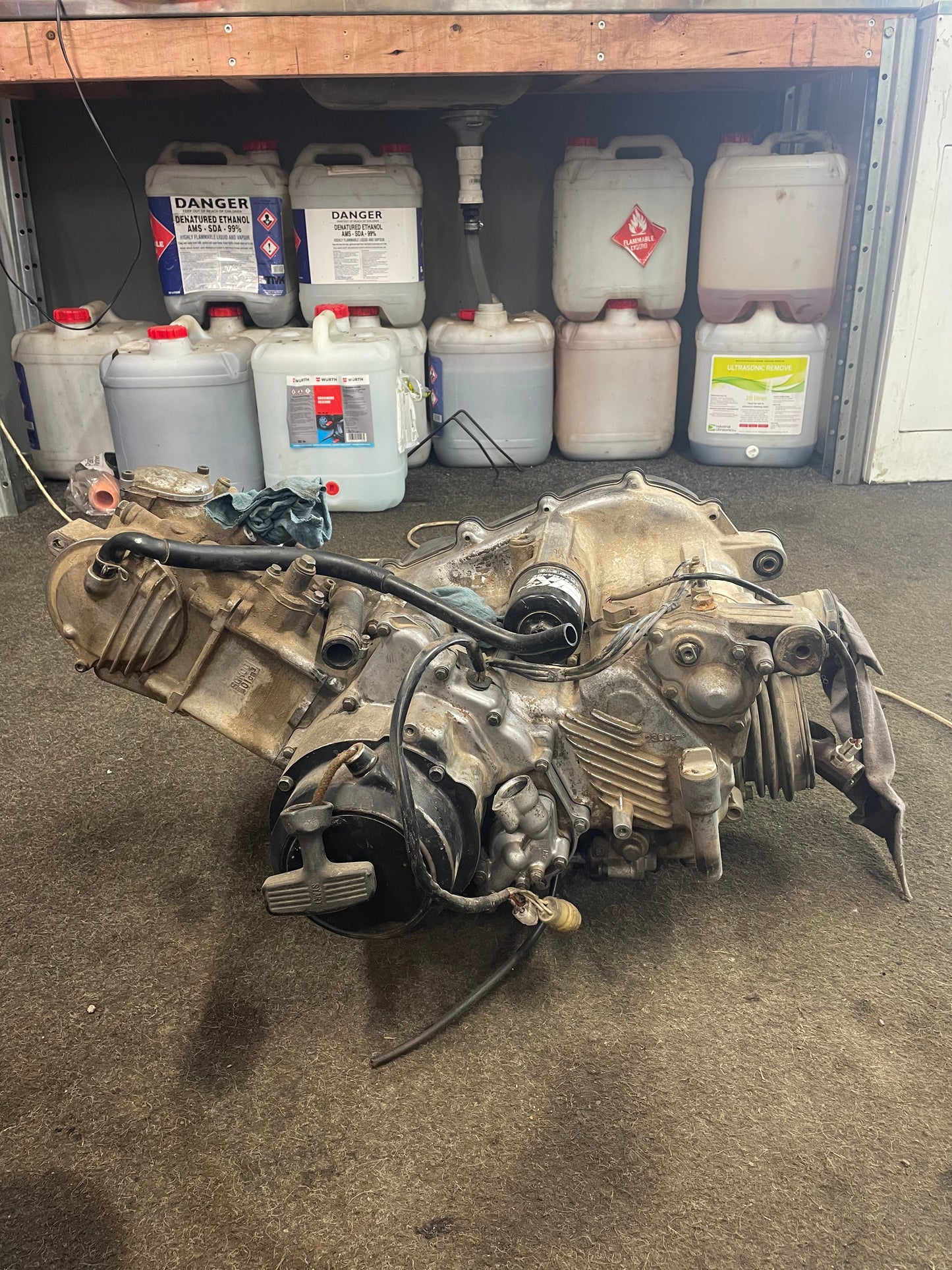 2001 Yamaha Kodiak YFM400 Complete Running Engine