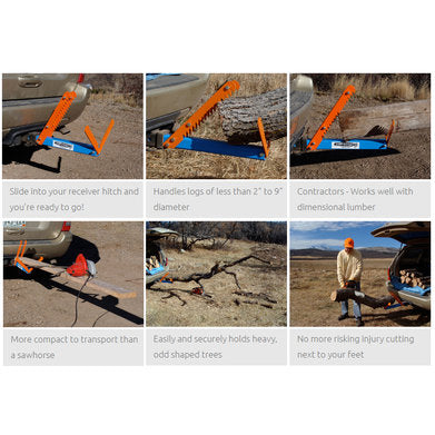 Jaw Boss Firewood Holder - 2" Receiver
