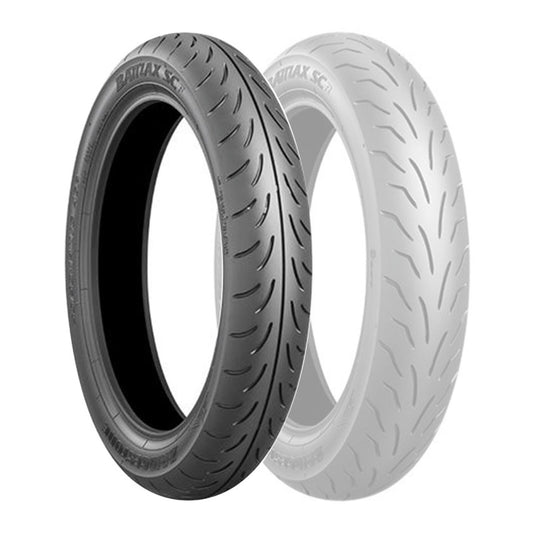 Bridgestone SC1 120/70-12 Front Scooter Tubeless Tyre