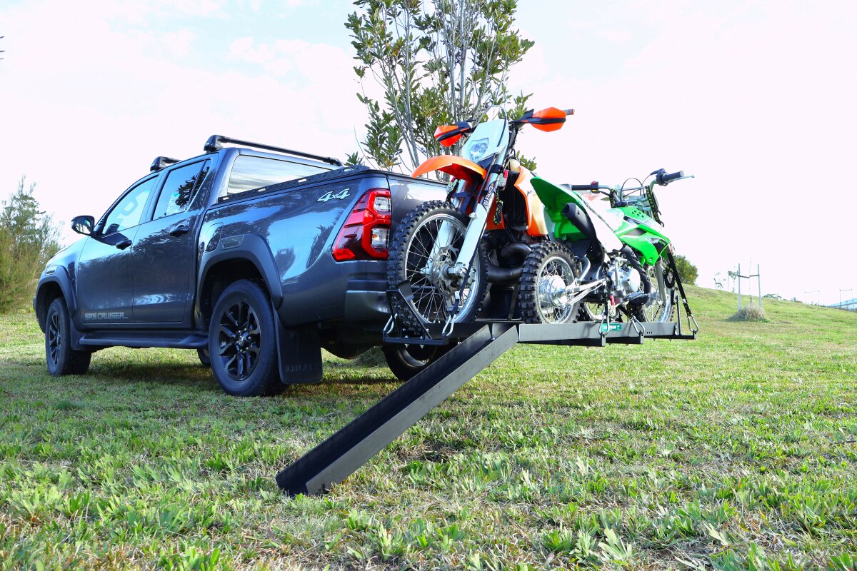 SlipStream Double Bike Carrier Rack - with Ramp