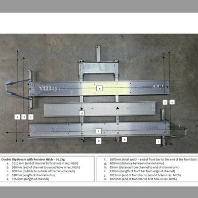 SlipStream Double Bike Carrier Rack - with Ramp