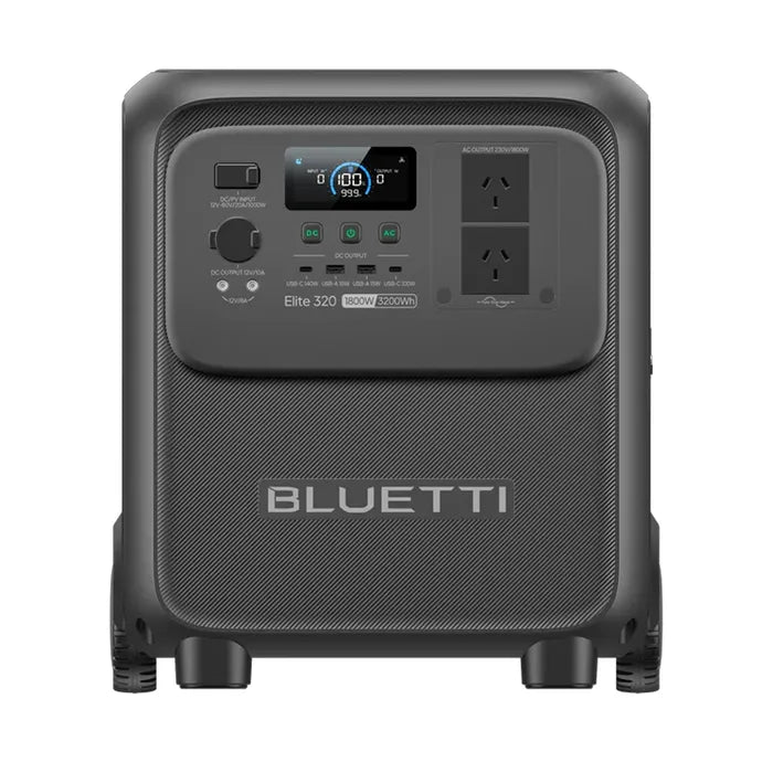 Bluetti Elite 320 Portable Power Station (1800W/3200WH)
