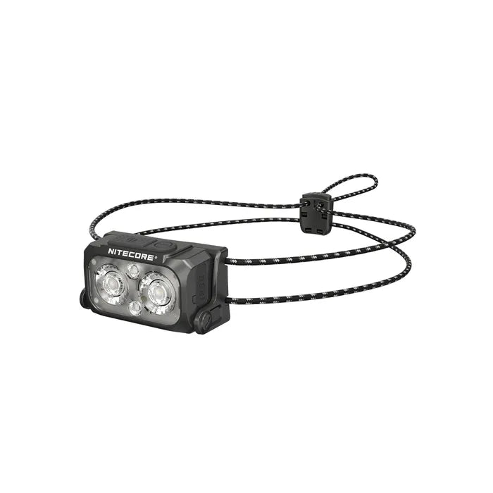 Nitecore USB C (400 Lumens) LED MCT Ultra Lightweight Headlamp Torch Black
