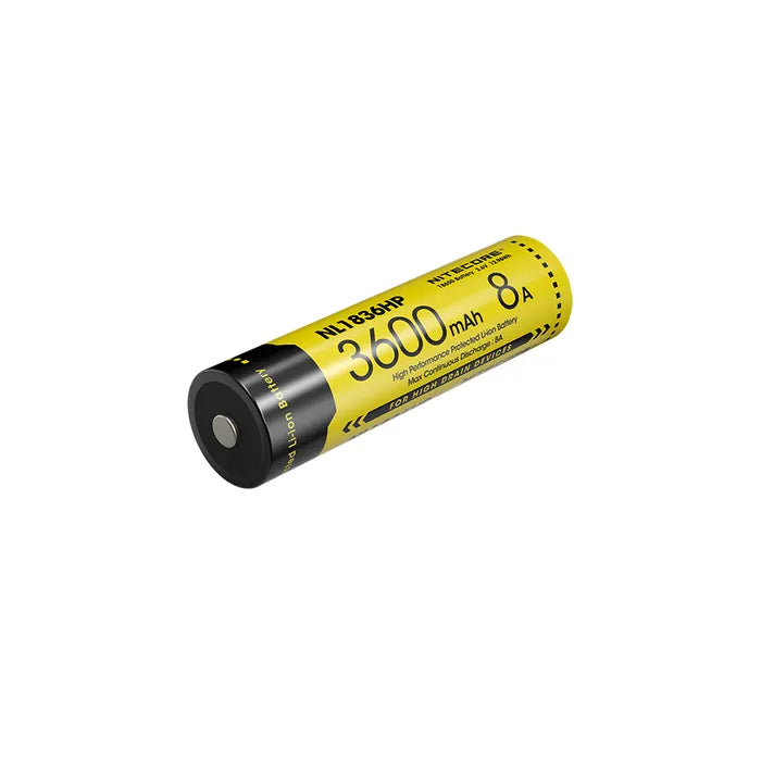 Nitecore LI-ION Rechargeable 18650 Battery (3600MAH 3.6V)