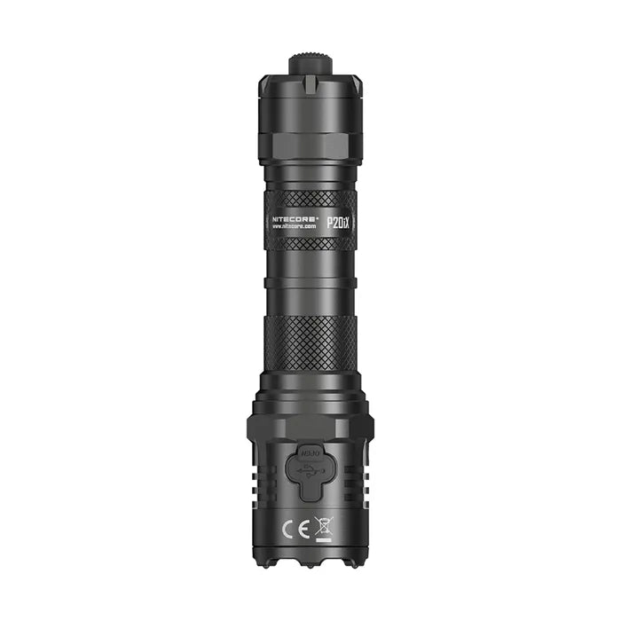 Nitecore Rechargeable Tactical LED Torch (4000 Lum) With Ceramic-Tipped Strike Bezel