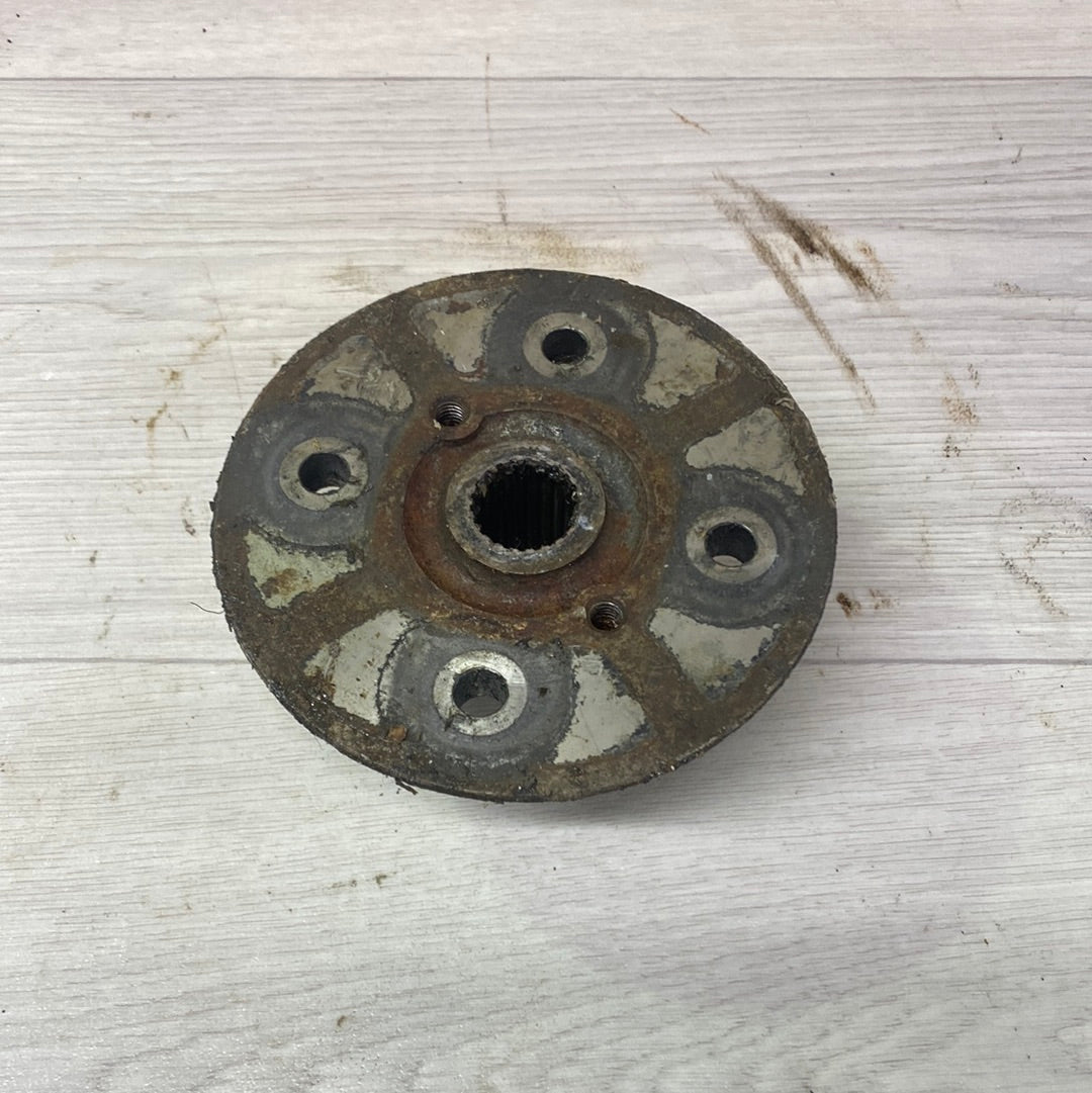 Suzuki LTA500 Quadmaster left rear hub