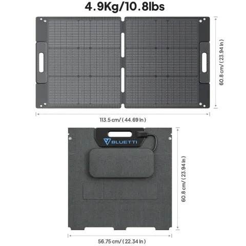 Bluetti PV100 Foldable Solar Panels (100W)