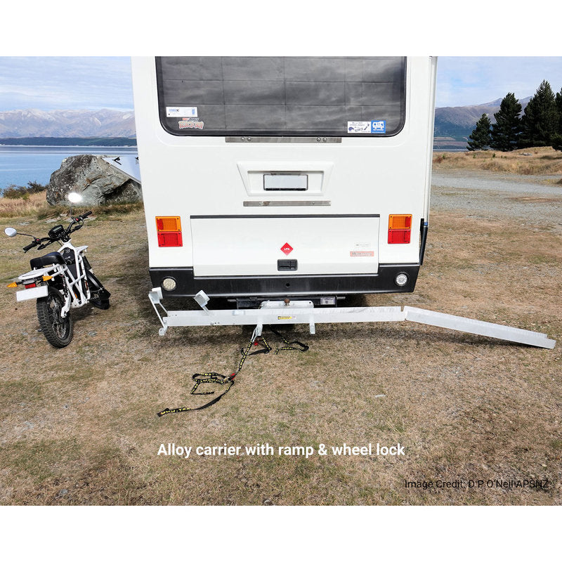 SlipStream Bike Carrier Rack - Alloy Model with Ramp & Wheel Lock