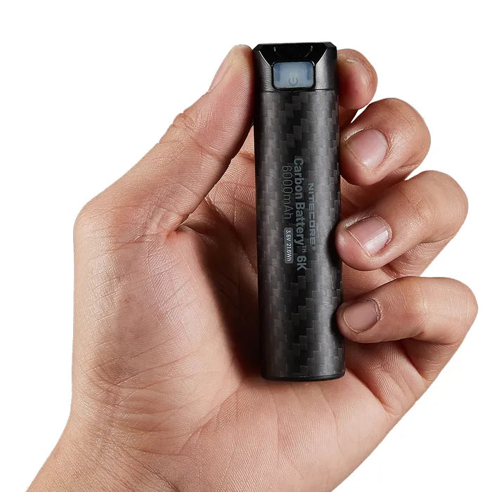 Nitecore LI-ION Rechargeable USB C Battery 6000MAH 3.6V