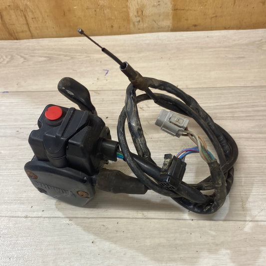 2007 Yamaha YFM450 grizzly hand throttle and 4x4 switch