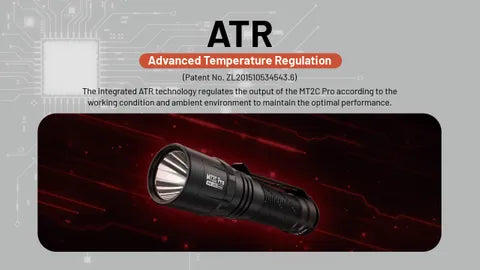 Nitecore MT2C Pro (1800 Lumens) USB Rechargeable Ultra Lightweight Tactical Torch