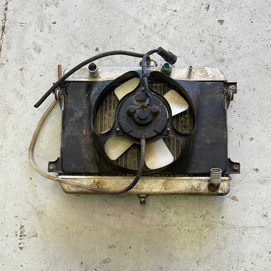Suzuki LTA500 Quadmaster Complete Radiator, Fan & Temp Sensor