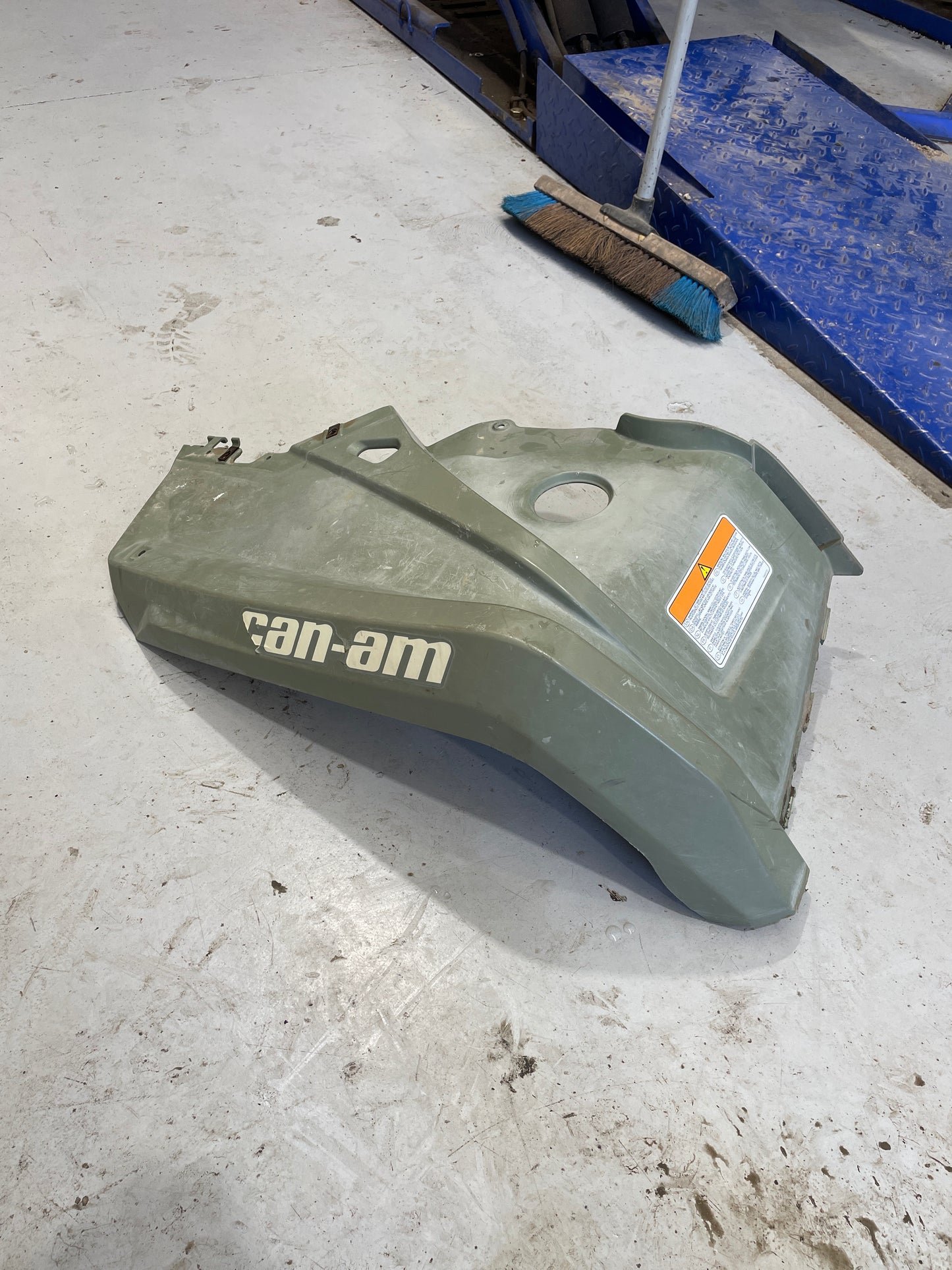 2018 Can Am Outlander 570 Right Rear Plastic