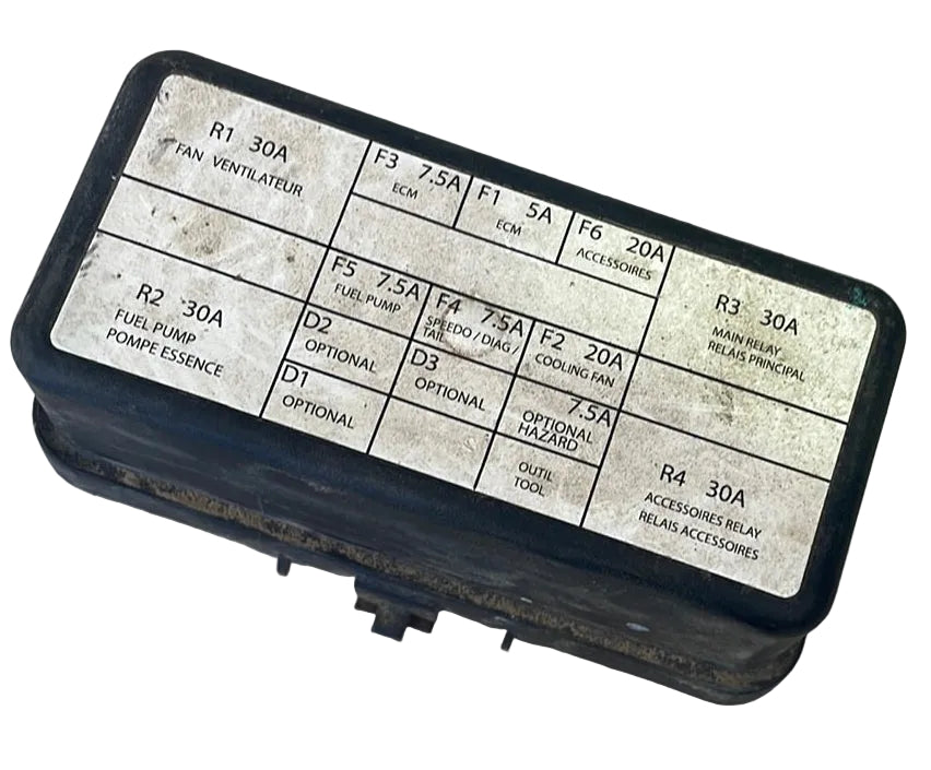 Can Am Outlander 400 Fuse Box Cover