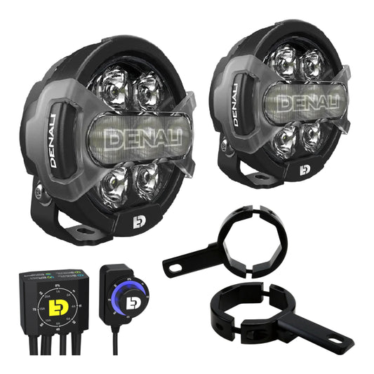 Denali D7 Pro Premium Lighting Bundle - Ducati Scrambler 800 / 1100