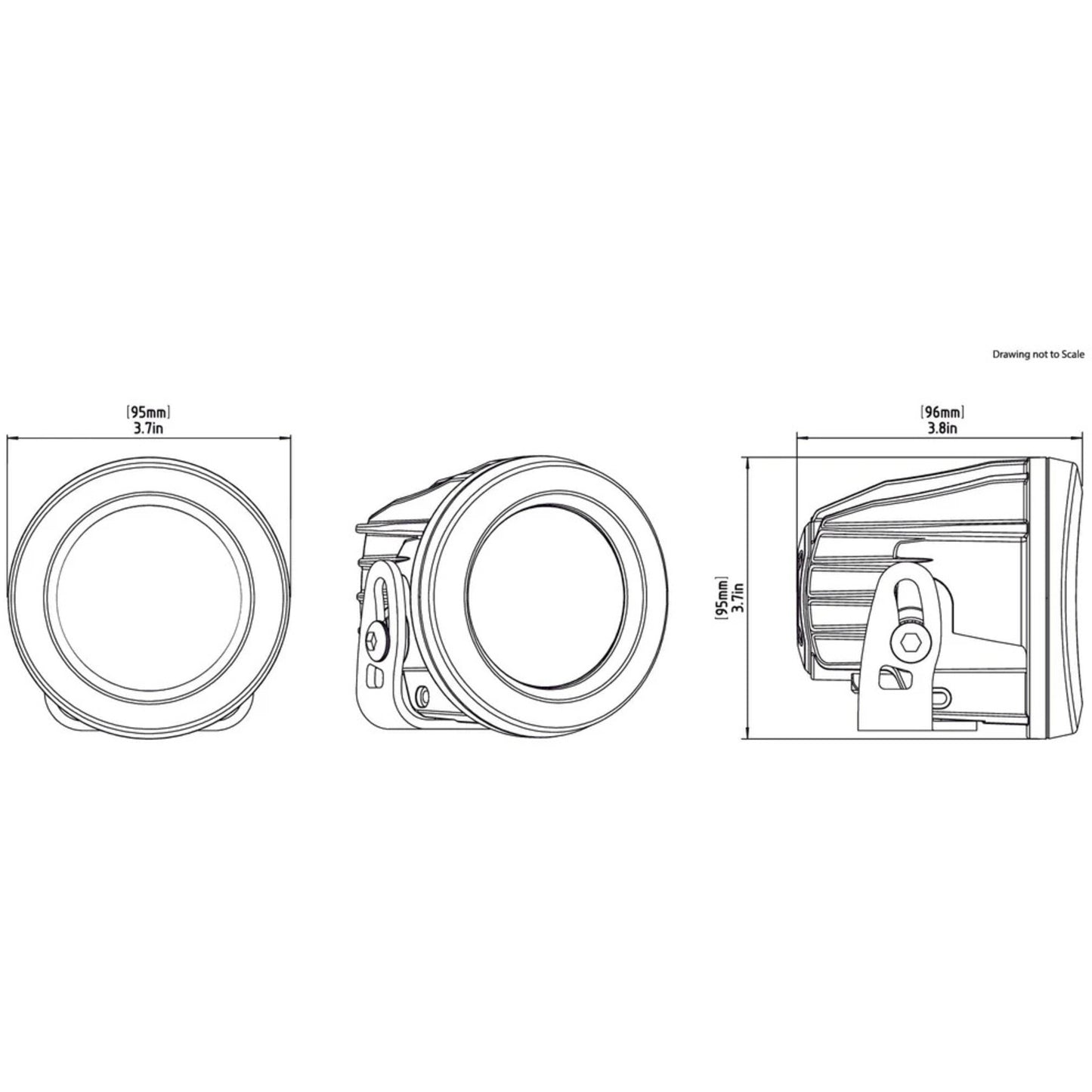 Denali DR1 LED Light Kit - DataDim™ Technolgy - Pair