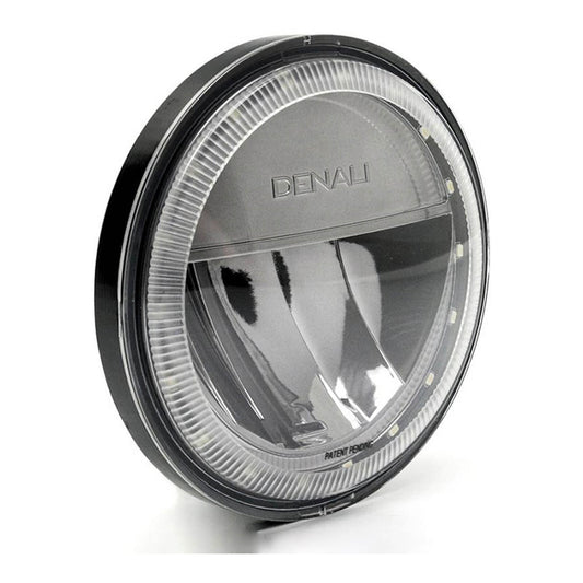 Denali M4 LED Passing Lamp Modules (PR) 4.5 Round - Black Chrome