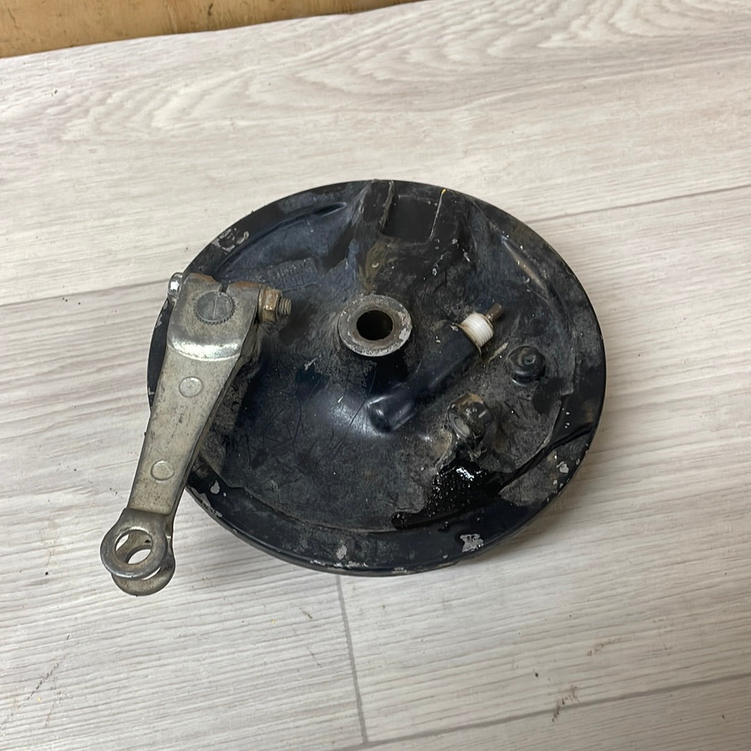 Suzuki TF125 Front Brake Plate & Shoes