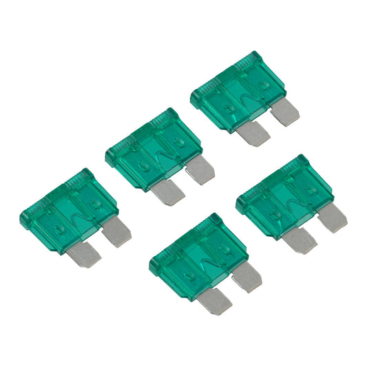 Fuse 30A Blade - Green (Packet of 5)