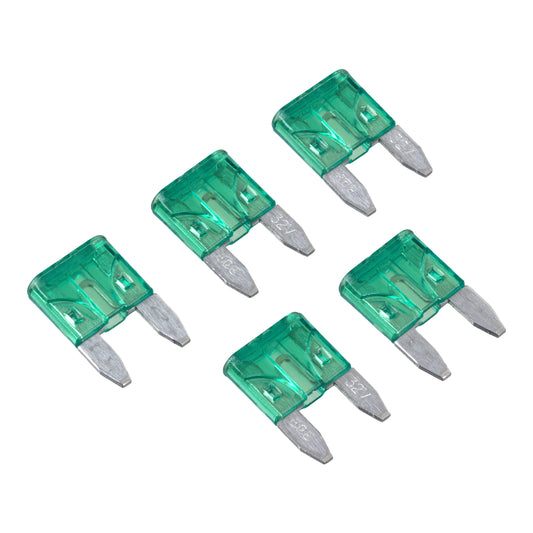 Fuse 30A Mini Blade - Green (Packet of 5)
