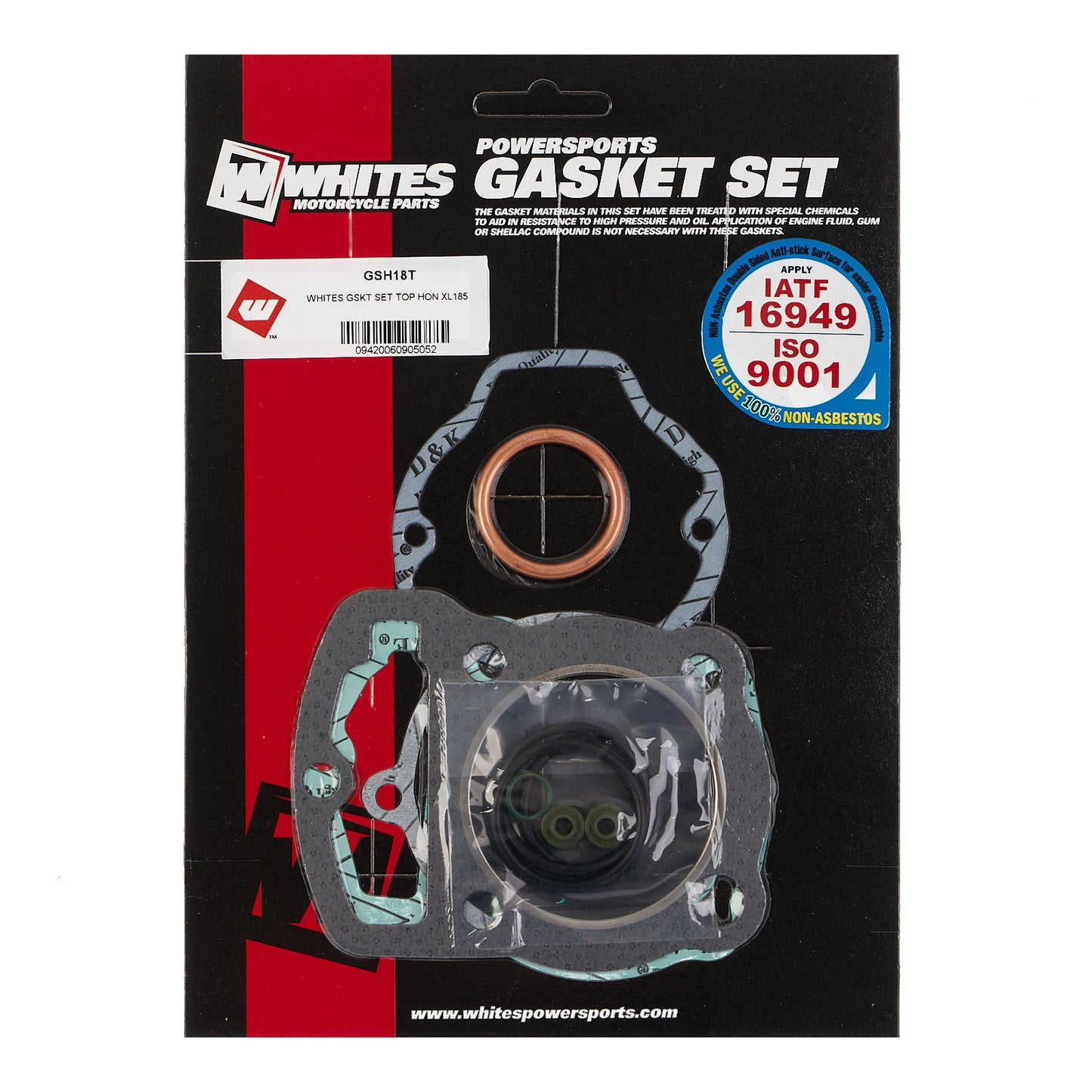 Whites Top Gasket Set Honda XL185