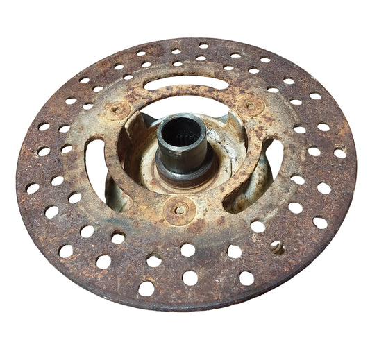 Kawasaki KLF300C Front Hub & Disc