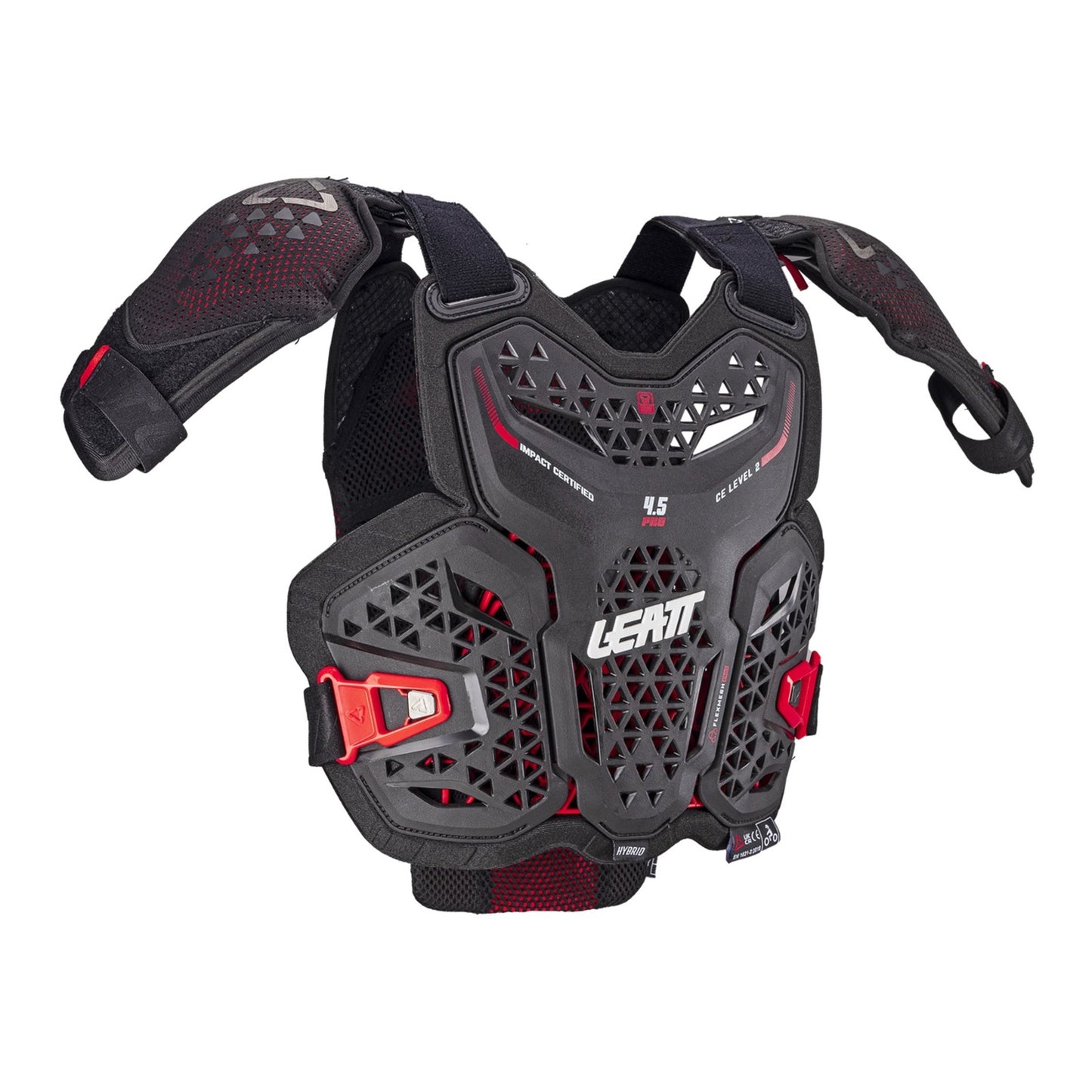 Leatt 4.5 Hybrid Junior Chest Protector Pro - Black