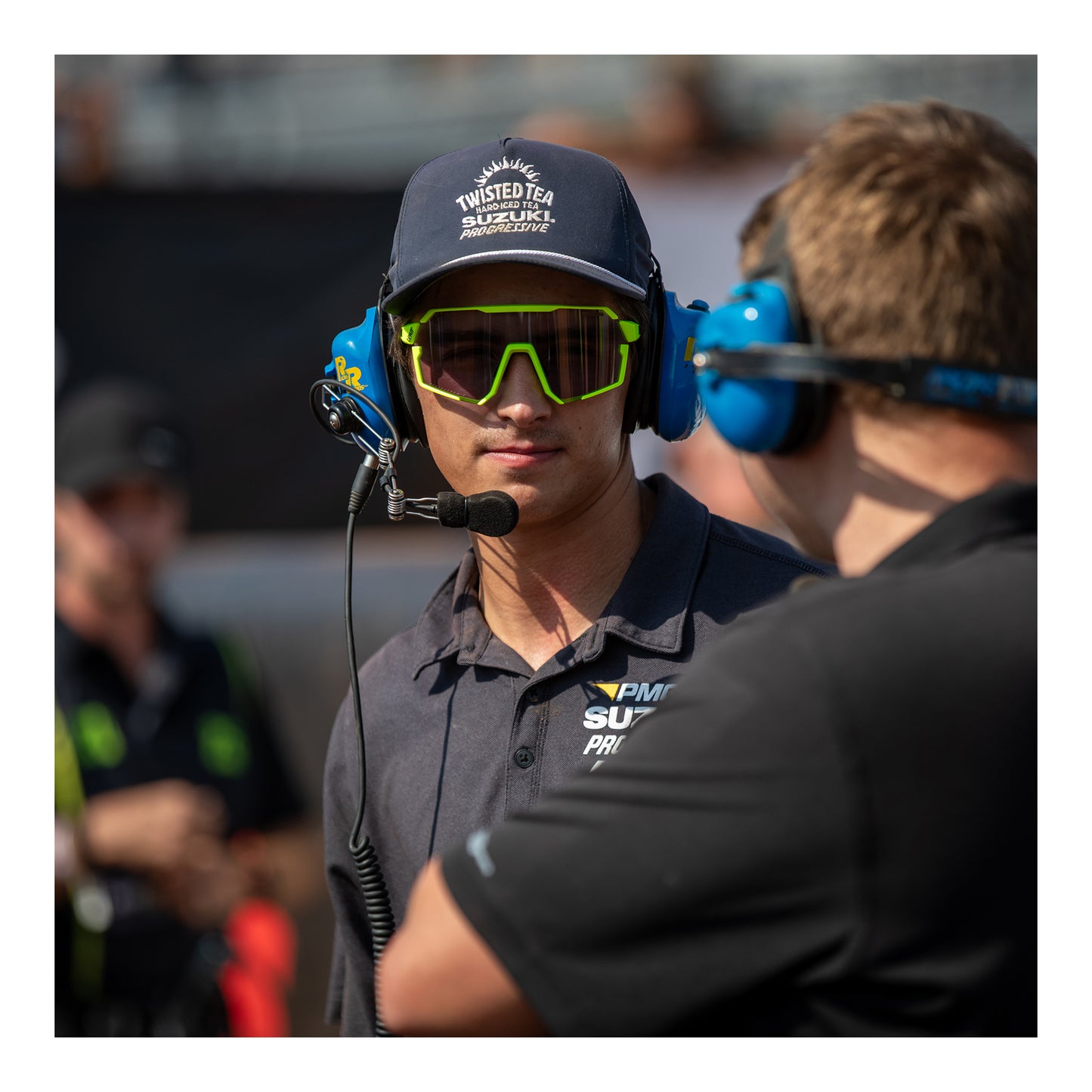 Leatt RideViz Pro Sunglasses - Neon Yellow Iriz Cryztal Red 13 VLT