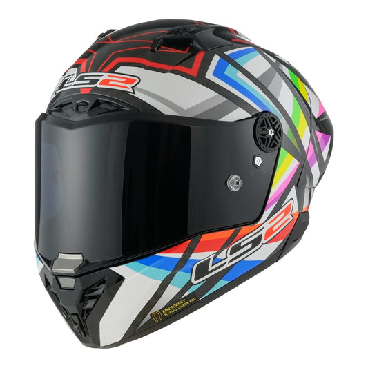 LS2 FF805 Thunder GP Aero Flash Helmet - Black