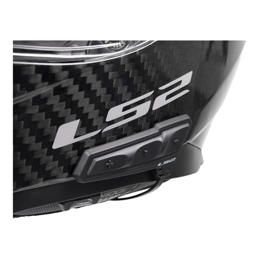 LS2 FF808 Stream II Helmet Drako - Black / Red 06