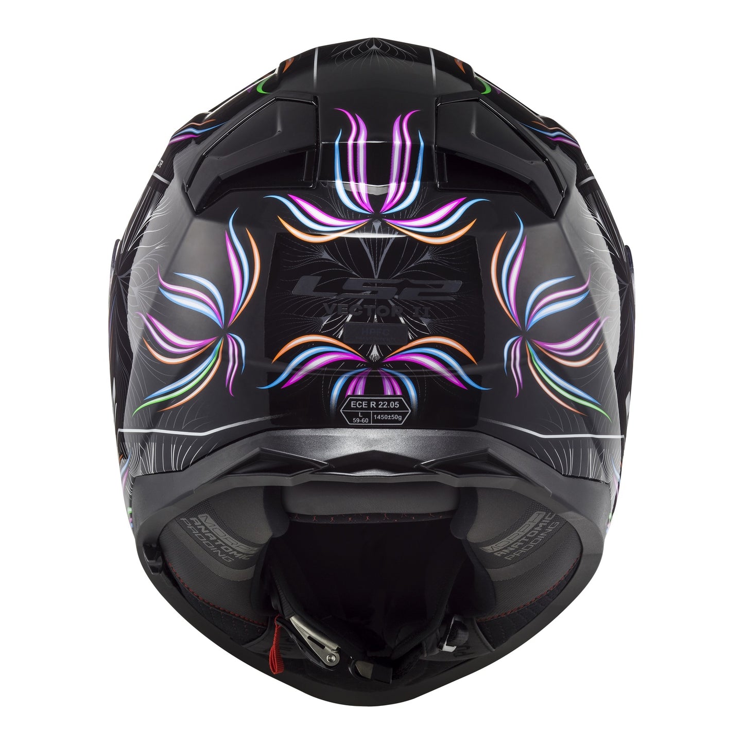 LS2 FF811 Vector II Tropical Helmet - Black / White