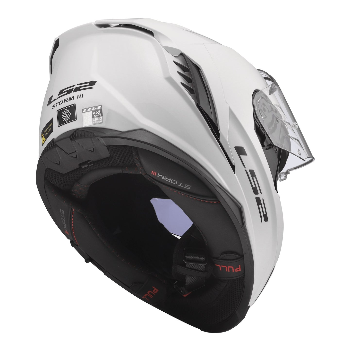 LS2 FF818 Storm III Helmet - Gloss White
