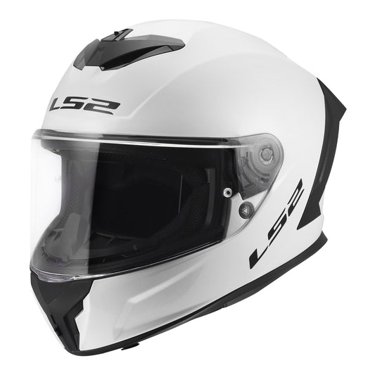 LS2 FF820 Rapid III Solid Helmet - Gloss White
