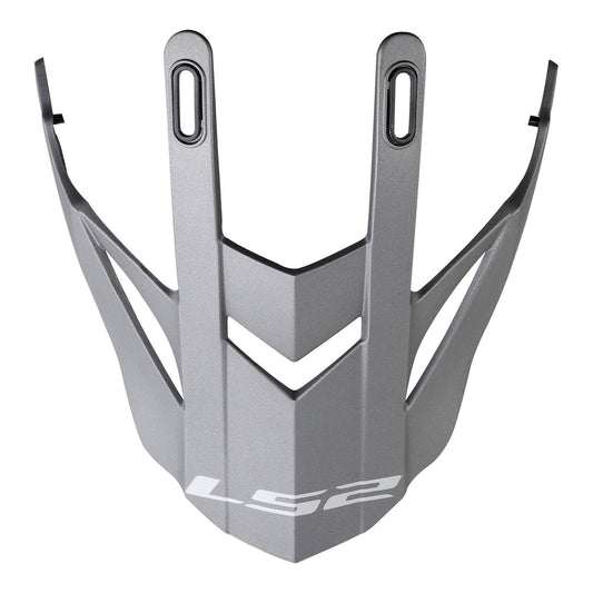 LS2 MX436 Pioneer Evo Peak - Matte Titanium