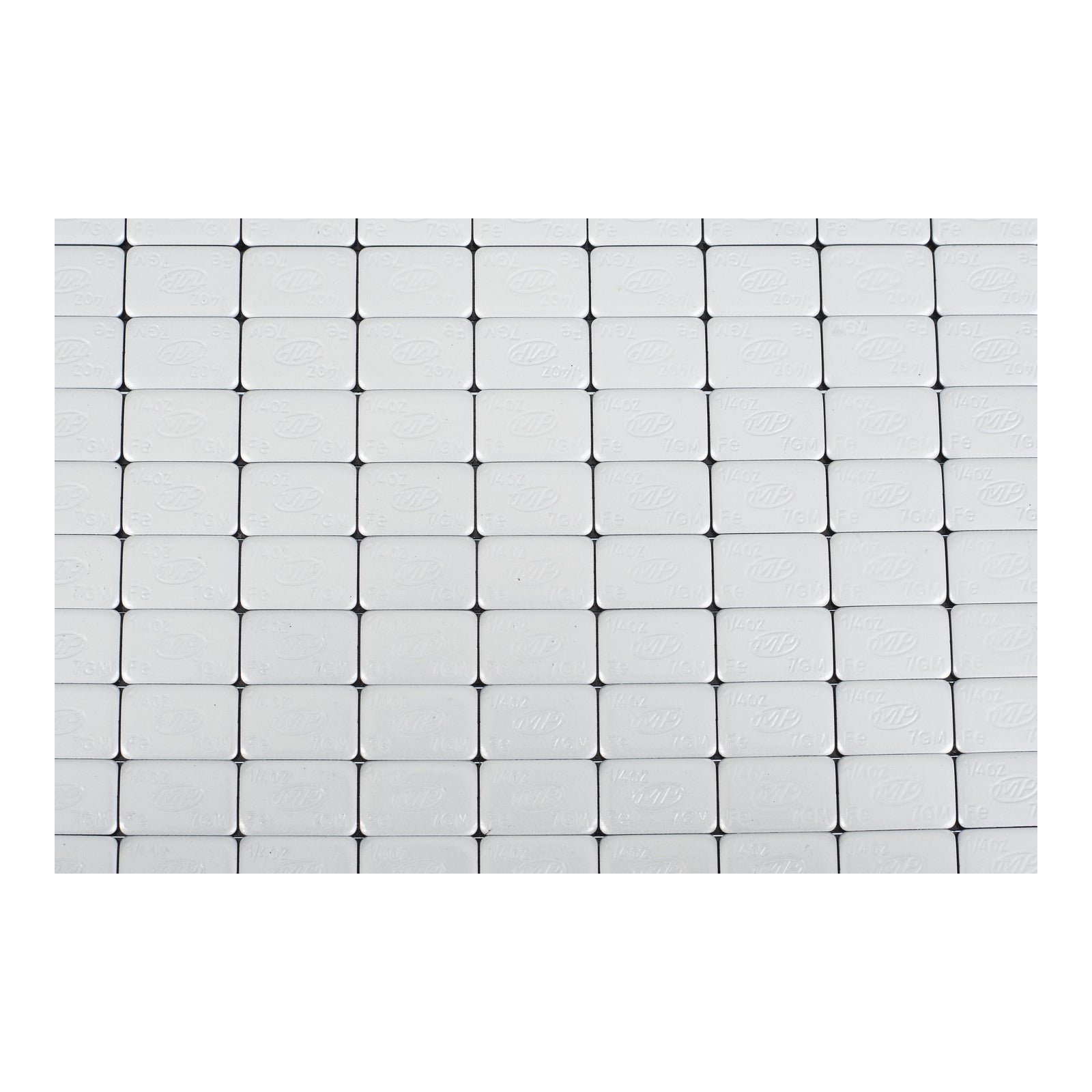 Motion Pro Wheel Steel Weights 1/4oz. (90oz. Box) - Silver