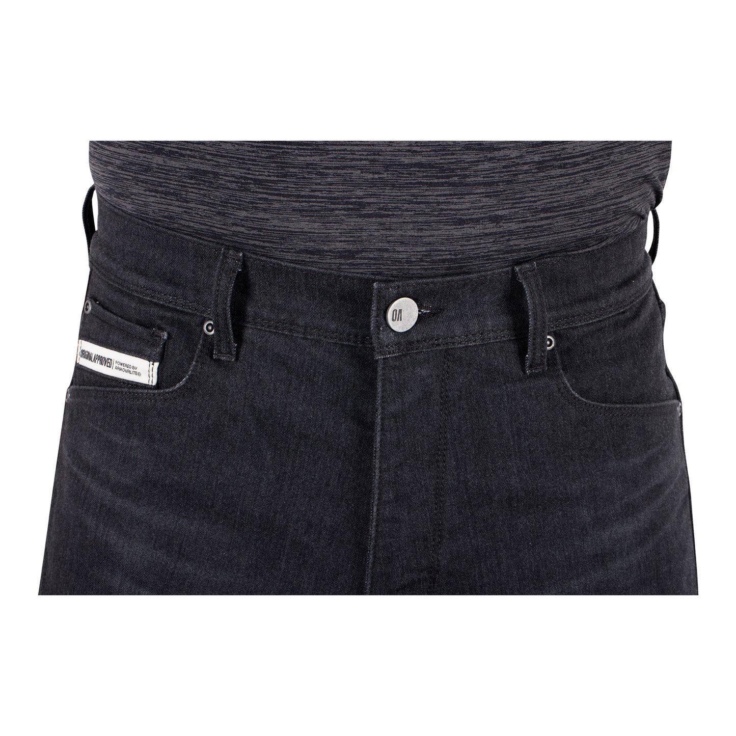 Oxford OA Marshal AAA Straight Men's Jeans - Black (Short)